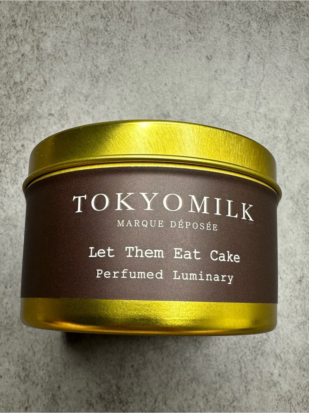 TokyoMilk Let Them Eat Cake No. 21 Perfumed Luminary Candle